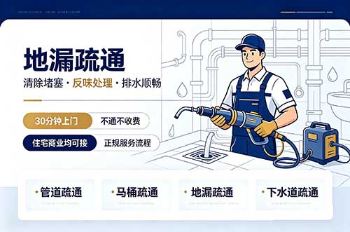 宜城地漏疏通