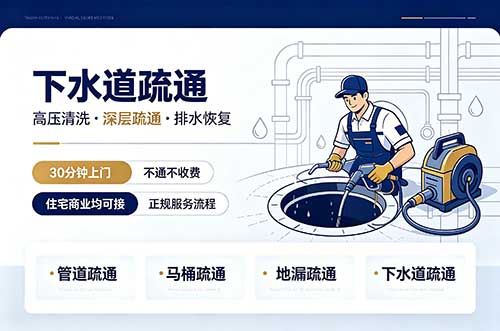 宜城下水道疏通